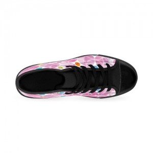 Pink Diamonds: Women's Hi-Tops